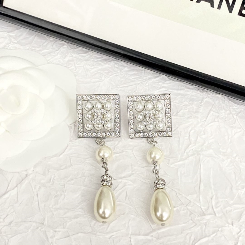 Ch*el earrings